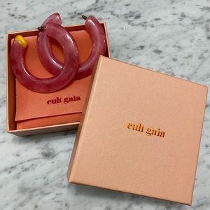 Cult Gaia Kennedy Earrings in Cherry Quartz